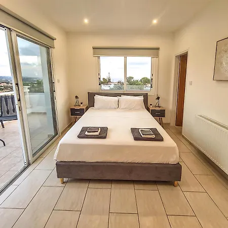 Katya-Sofia Villa - Tranquility With Sea View Peyia Exterior photo